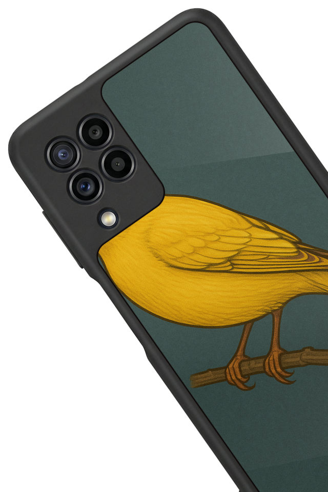 Samsung Galaxy M32 Uyumlu Fenerbahce Tasarımlı Glossy Premium Kılıf