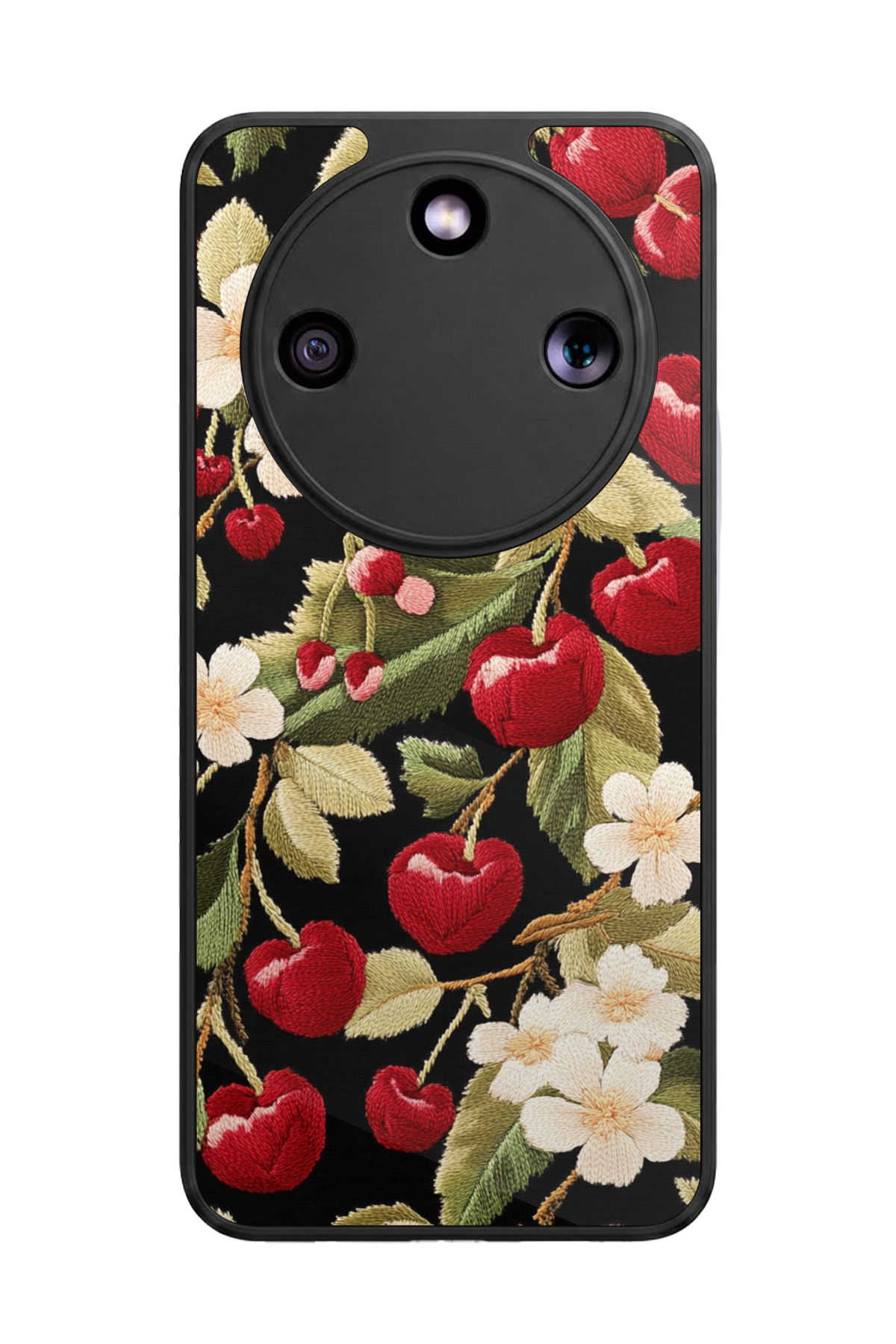 Honor Magic 8 Lite Uyumlu Floral Tasarımlı Glossy Premium Kılıf