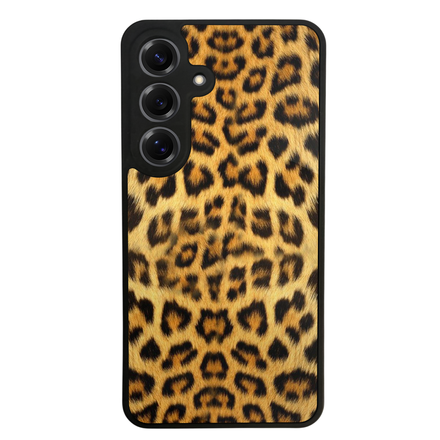 Samsung Galaxy S25 Uyumlu Leopar Tasarımlı Glossy Premium Kılıf