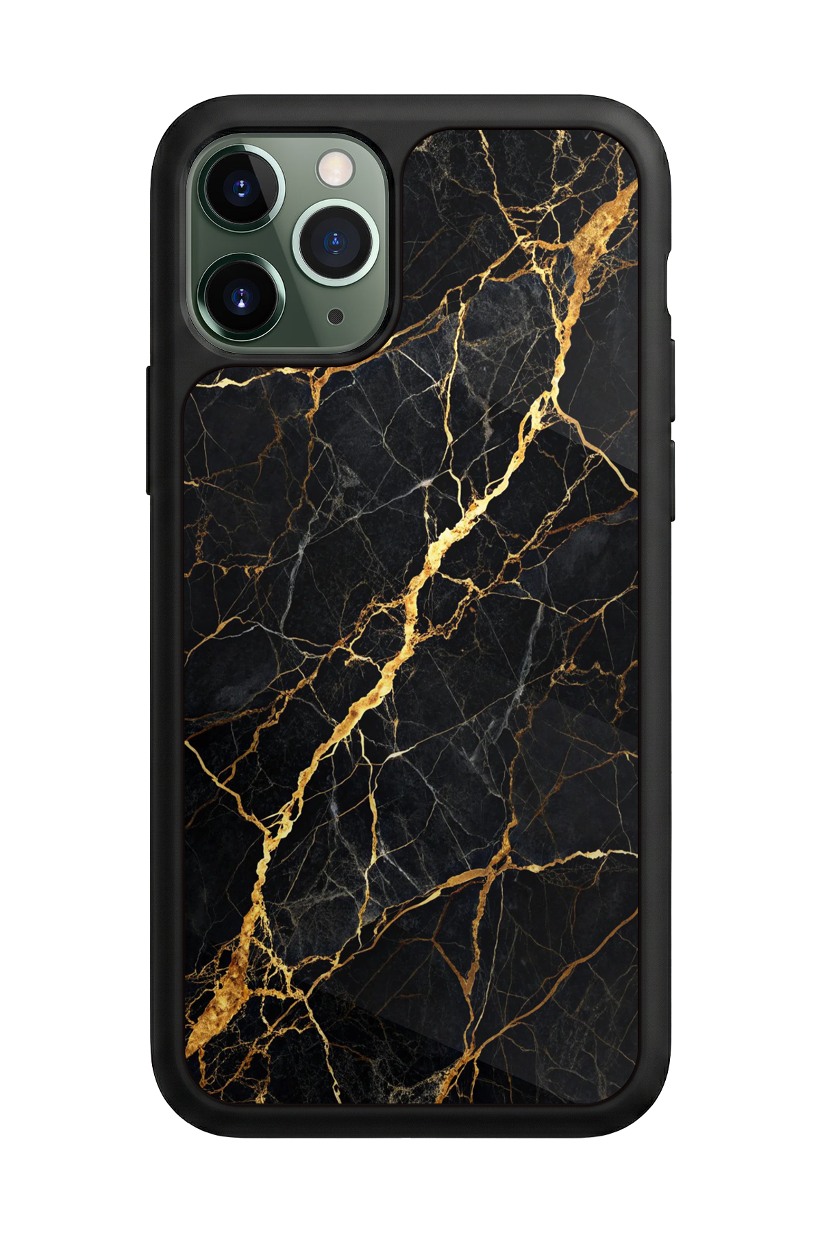 iPhone 11 Pro Max Uyumlu Mermer Marble Tasarımlı Glossy Premium Kılıf
