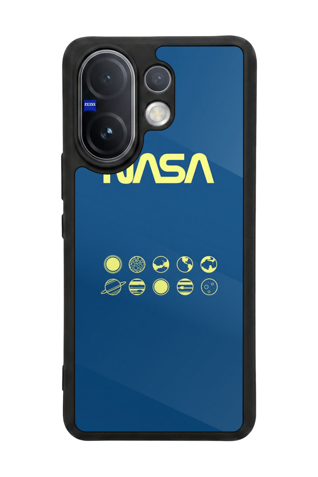 Vivo V60 Uyumlu Nasa Tasarımlı Glossy Premium Kılıf