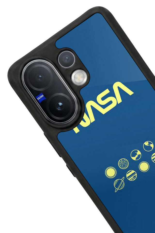 Vivo V60 Uyumlu Nasa Tasarımlı Glossy Premium Kılıf