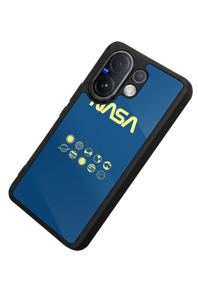 Vivo V60 Uyumlu Nasa Tasarımlı Glossy Premium Kılıf