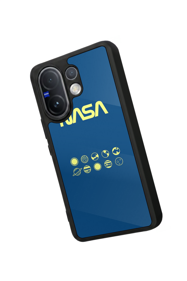 Vivo V60 Uyumlu Nasa Tasarımlı Glossy Premium Kılıf