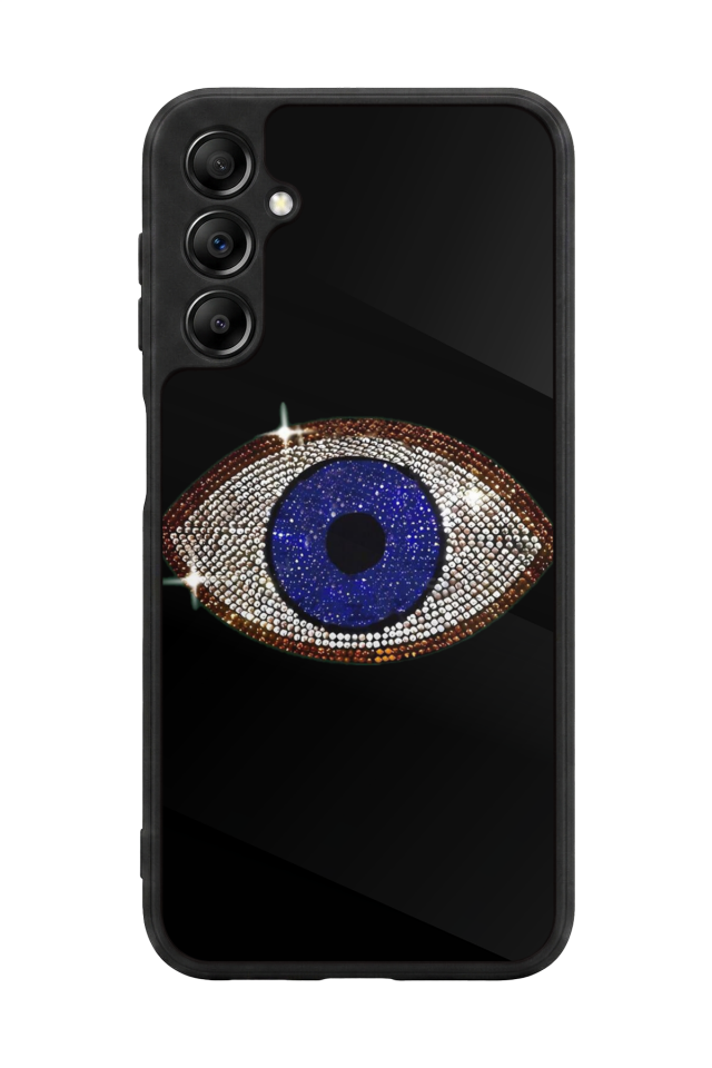 Samsung Galaxy A14 Uyumlu Nazar Tasarımlı Glossy Premium Kılıf
