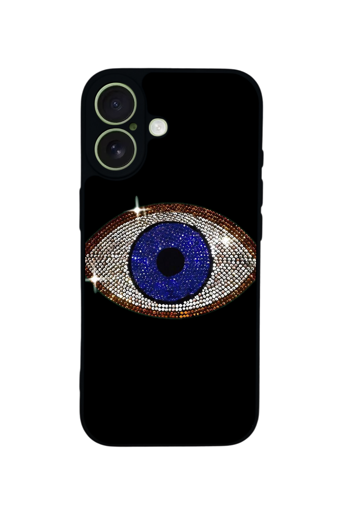 iPhone 17 Uyumlu Nazar Tasarımlı Glossy Premium Kılıf