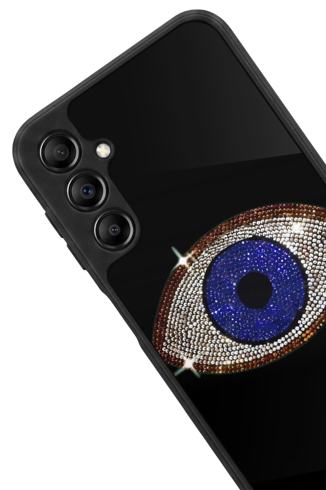 Samsung Galaxy A14 Uyumlu Nazar Tasarımlı Glossy Premium Kılıf