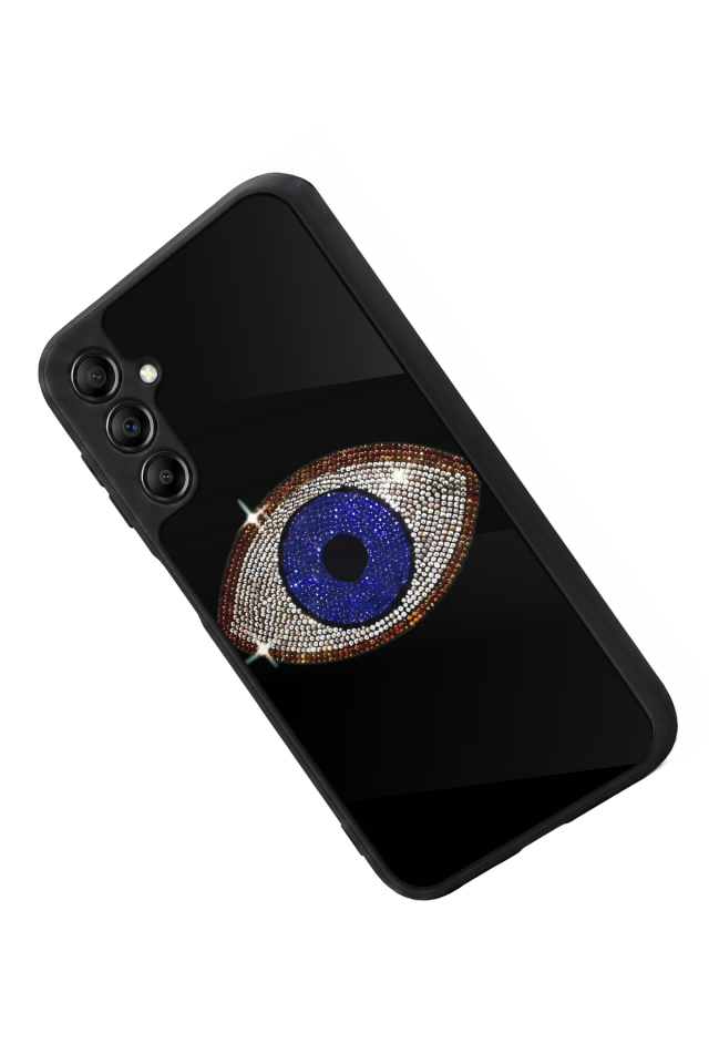 Samsung Galaxy A14 Uyumlu Nazar Tasarımlı Glossy Premium Kılıf