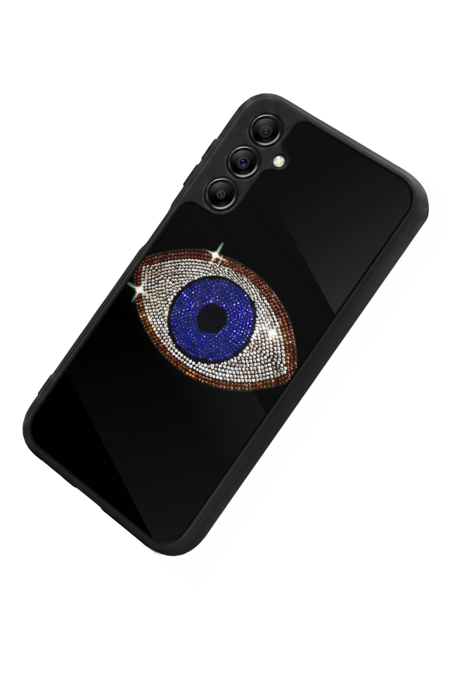 Samsung Galaxy A14 Uyumlu Nazar Tasarımlı Glossy Premium Kılıf