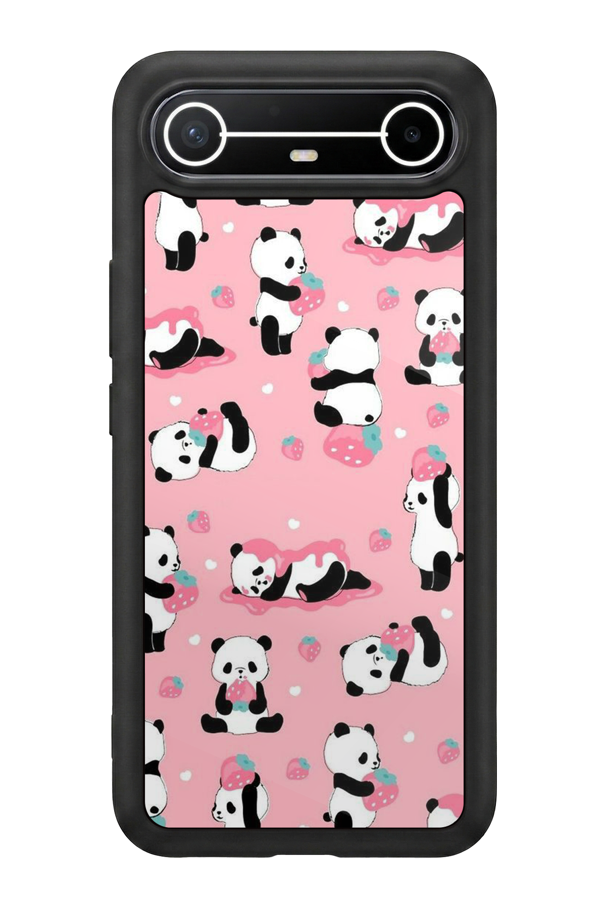 Tecno Spark Slim 5G Uyumlu Panda Tasarımlı Glossy Premium Kılıf