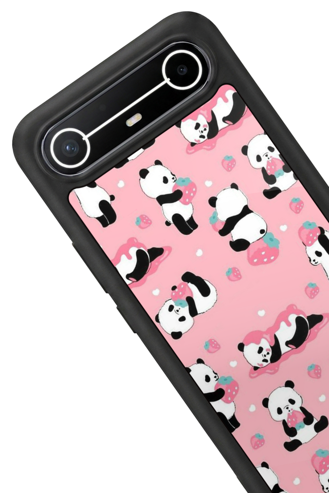 Tecno Spark Slim 5G Uyumlu Panda Tasarımlı Glossy Premium Kılıf