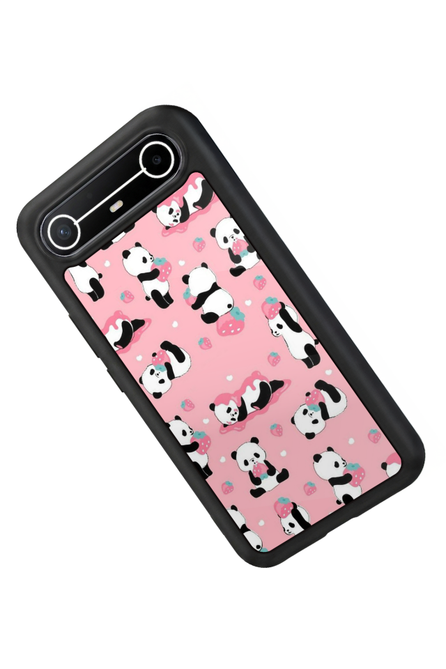 Tecno Spark Slim 5G Uyumlu Panda Tasarımlı Glossy Premium Kılıf