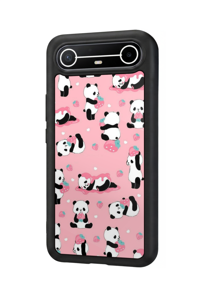Tecno Spark Slim 5G Uyumlu Panda Tasarımlı Glossy Premium Kılıf