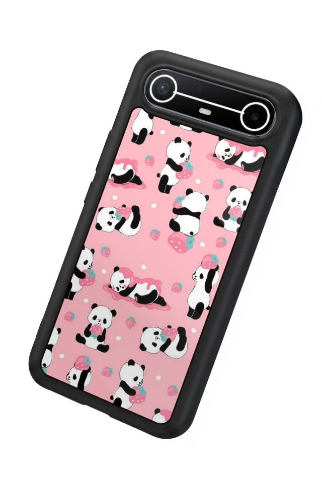 Tecno Spark Slim 5G Uyumlu Panda Tasarımlı Glossy Premium Kılıf