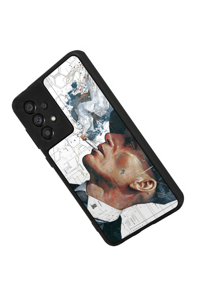 Samsung Galaxy A73 Uyumlu Peaky Blinders Tasarımlı Glossy Premium Kılıf