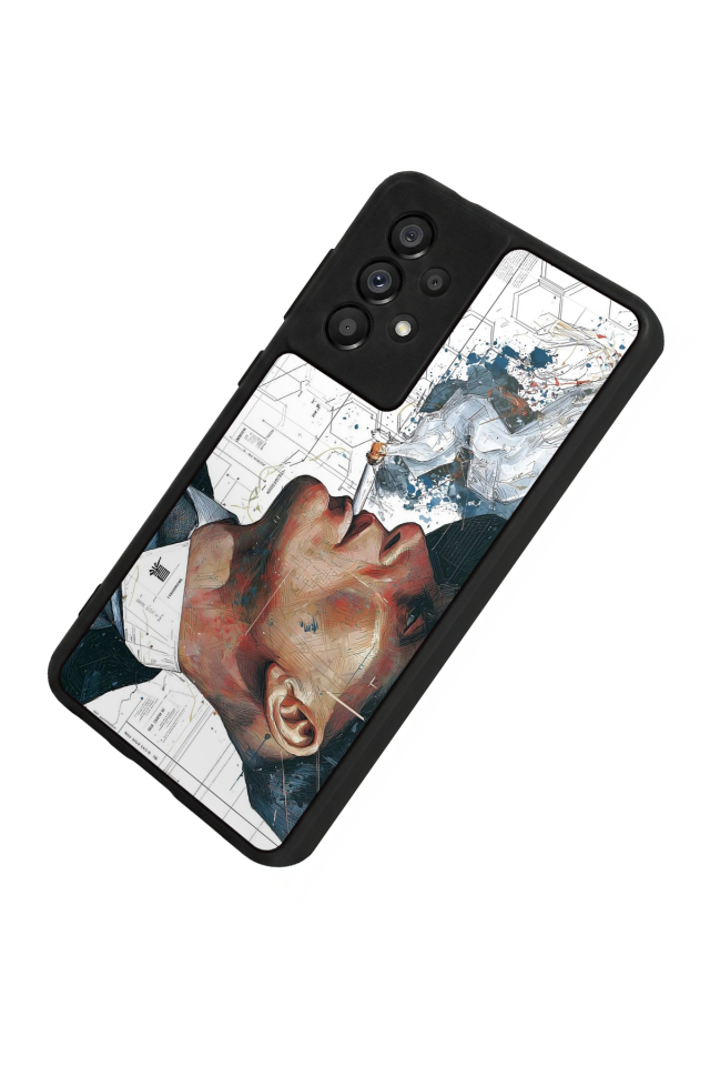 Samsung Galaxy A73 Uyumlu Peaky Blinders Tasarımlı Glossy Premium Kılıf