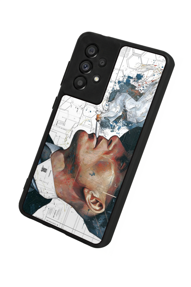 Samsung Galaxy A73 Uyumlu Peaky Blinders Tasarımlı Glossy Premium Kılıf