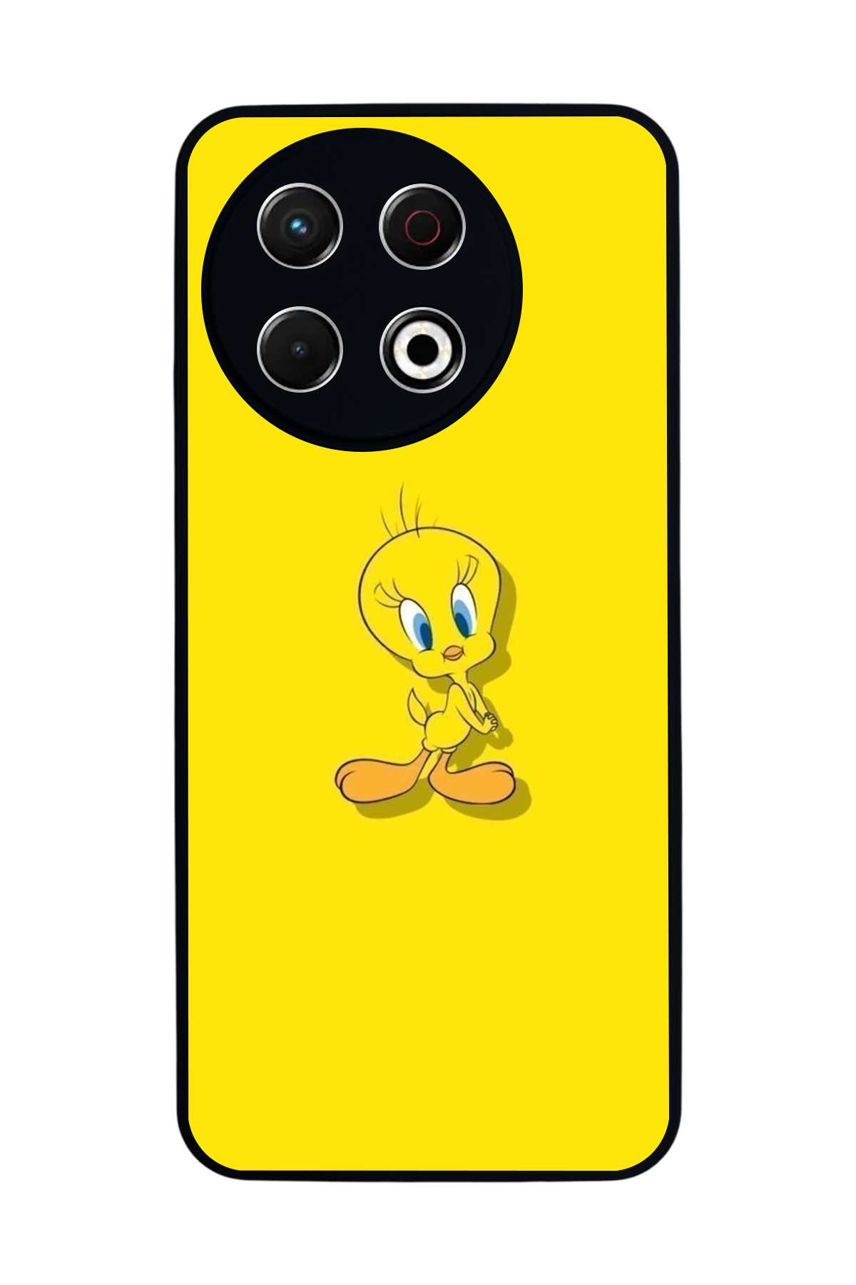 Tecno Spark 30 Pro Uyumlu Tweety Tasarımlı Glossy Premium Kılıf