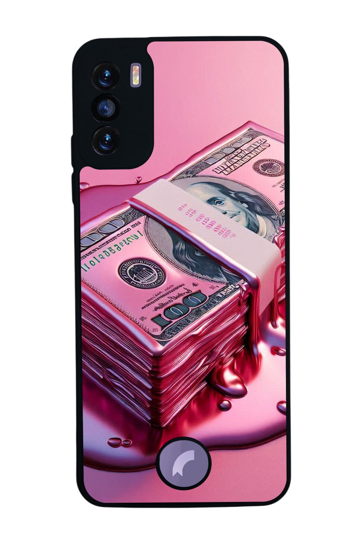 Reeder S19 Max Pro S Uyumlu Money Para Tasarımlı Glossy Premium Kılıf