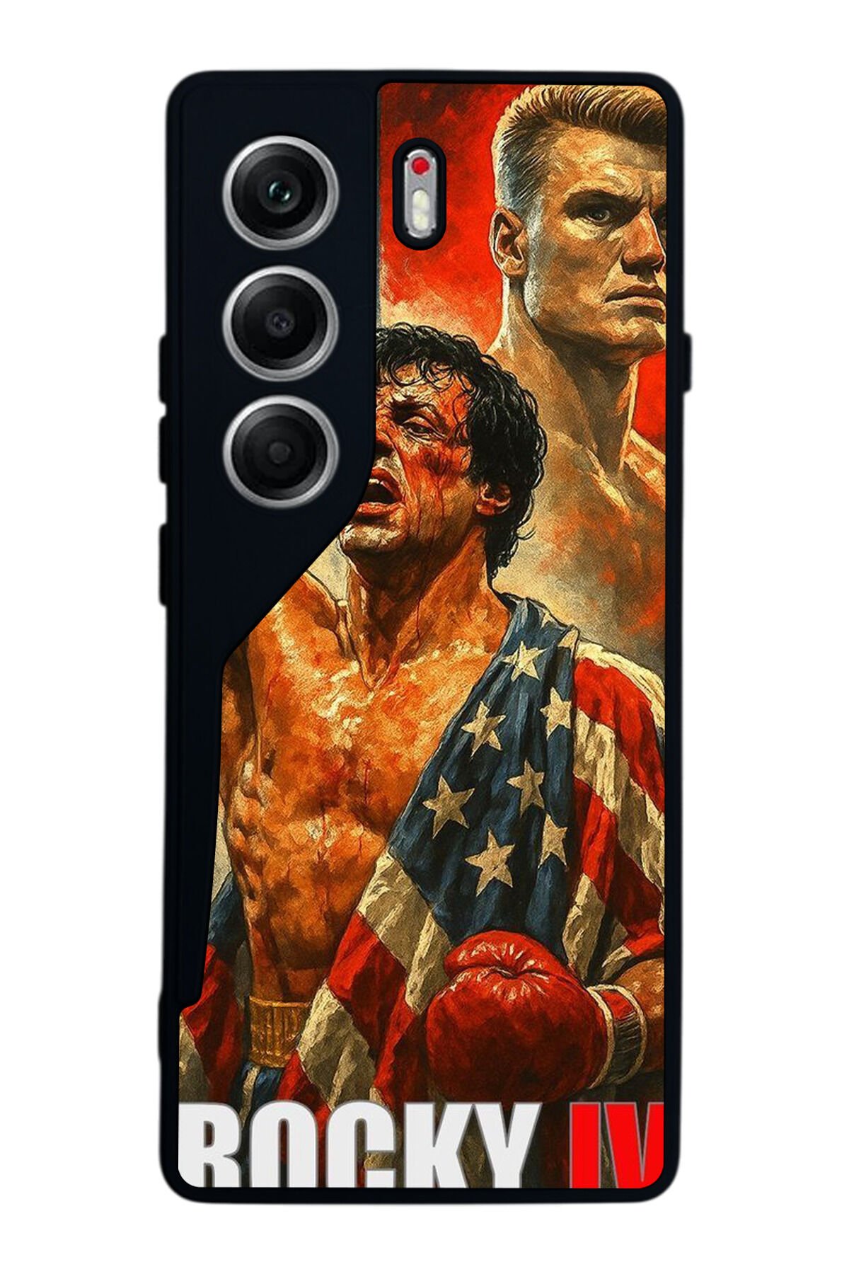 Tecno Camon 40 Uyumlu Rocky Tasarımlı Glossy Premium Kılıf