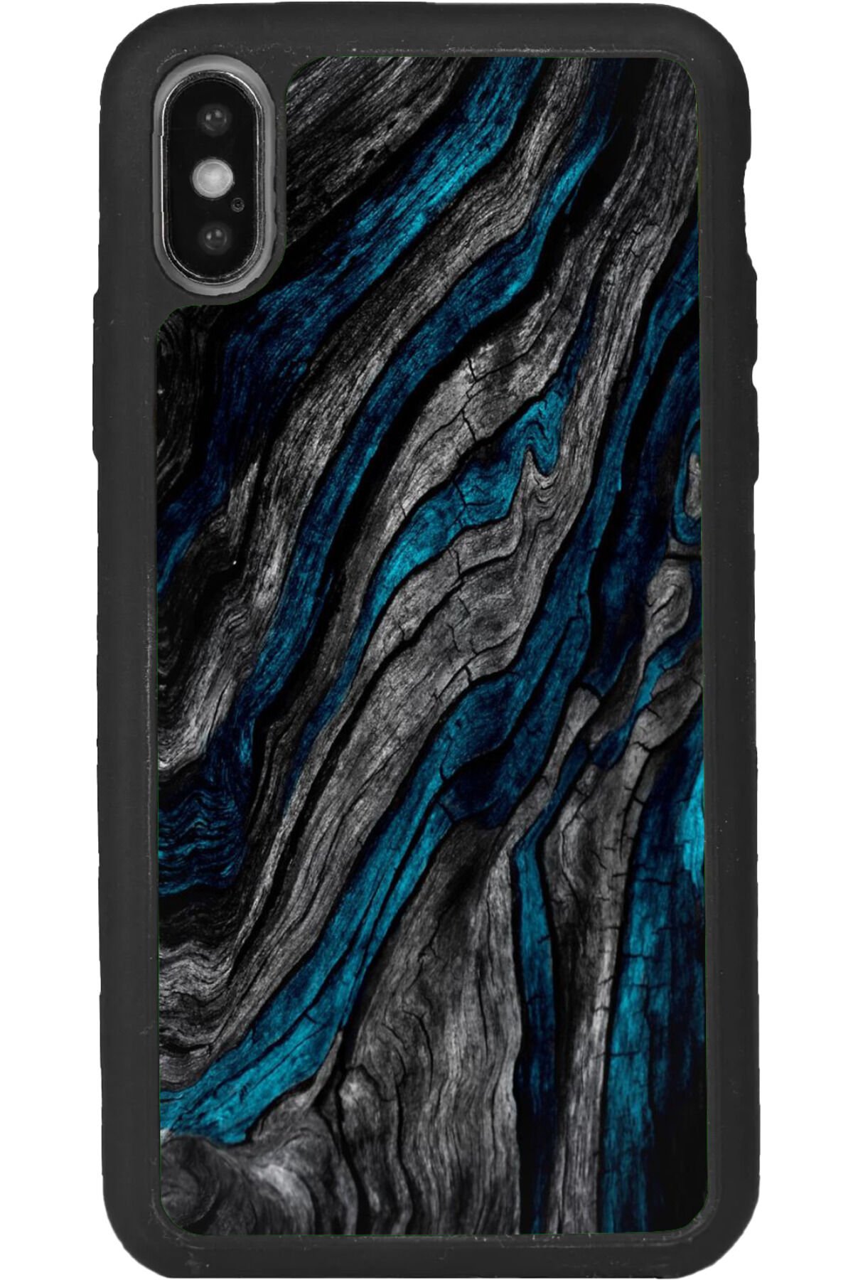 iPhone XS Max Uyumlu Mat Siyah uyumlu Kılıf – Yumuşak Silikon, Koruyucu, Şok Emici Kapak