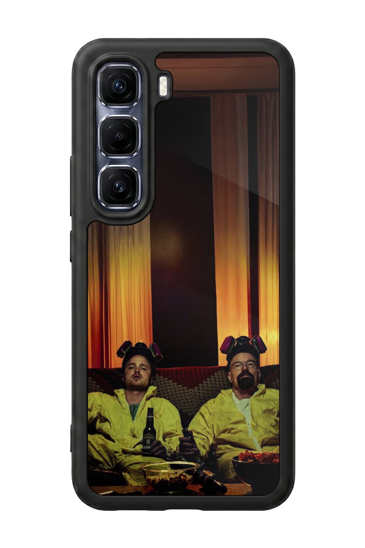Infinix Hot 60 Pro Plus Uyumlu BreakingBad Tasarımlı Glossy Premium Kılıf