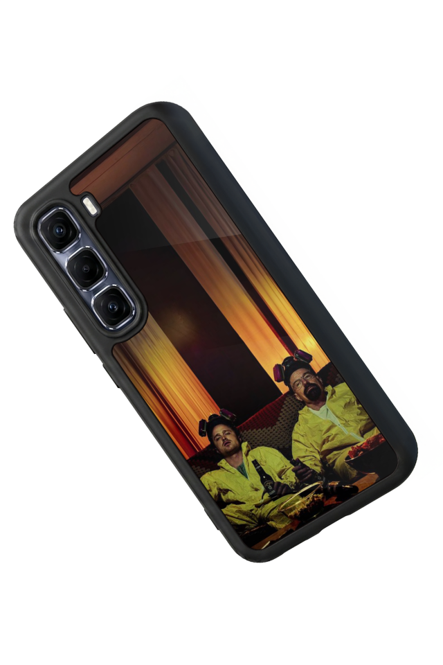 Infinix Hot 60 Pro Plus Uyumlu BreakingBad Tasarımlı Glossy Premium Kılıf
