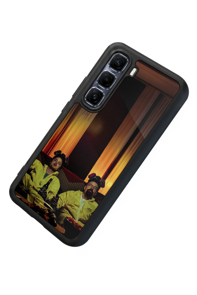 Infinix Hot 60 Pro Plus Uyumlu BreakingBad Tasarımlı Glossy Premium Kılıf