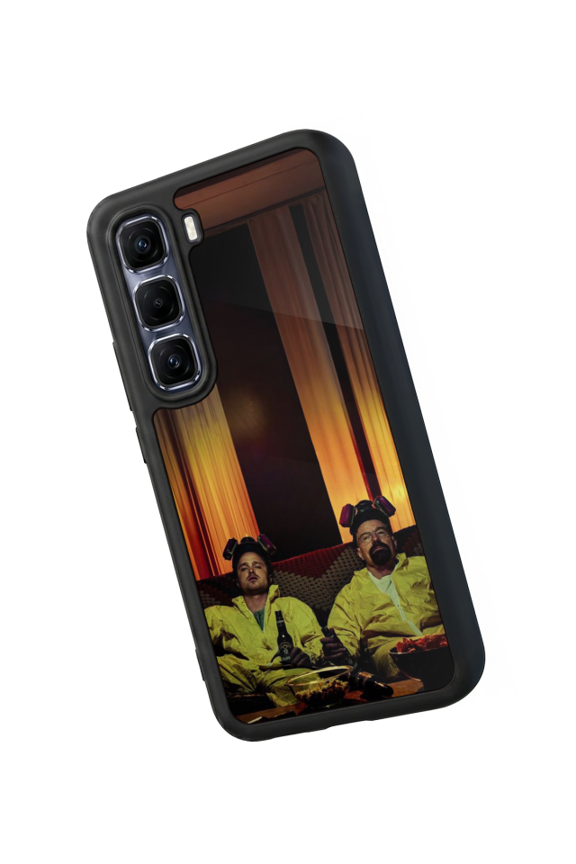 Infinix Hot 60 Pro Plus Uyumlu BreakingBad Tasarımlı Glossy Premium Kılıf