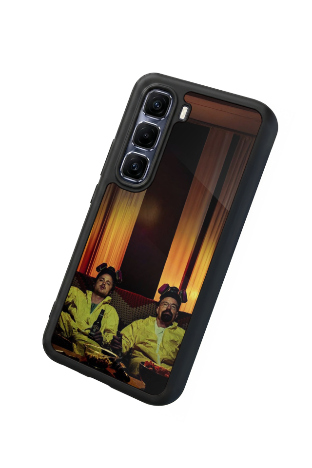 Infinix Hot 60 Pro Plus Uyumlu BreakingBad Tasarımlı Glossy Premium Kılıf