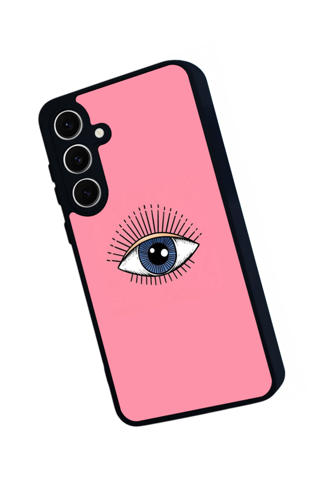 Samsung Galaxy A16 Uyumlu Göz Tasarımlı Glossy Premium Kılıf