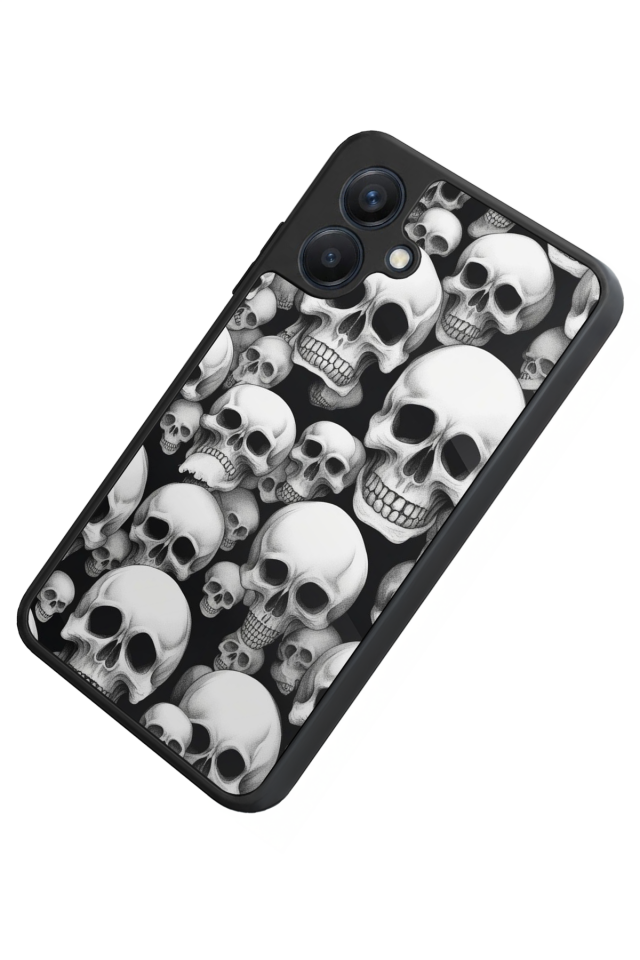 Samsung Galaxy A07 Uyumlu KuruKafa Tasarımlı Glossy Premium Kılıf