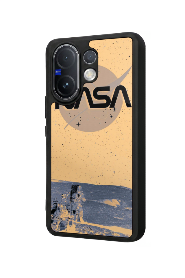 Vivo V60 Uyumlu Nasa Tasarımlı Glossy Premium Kılıf