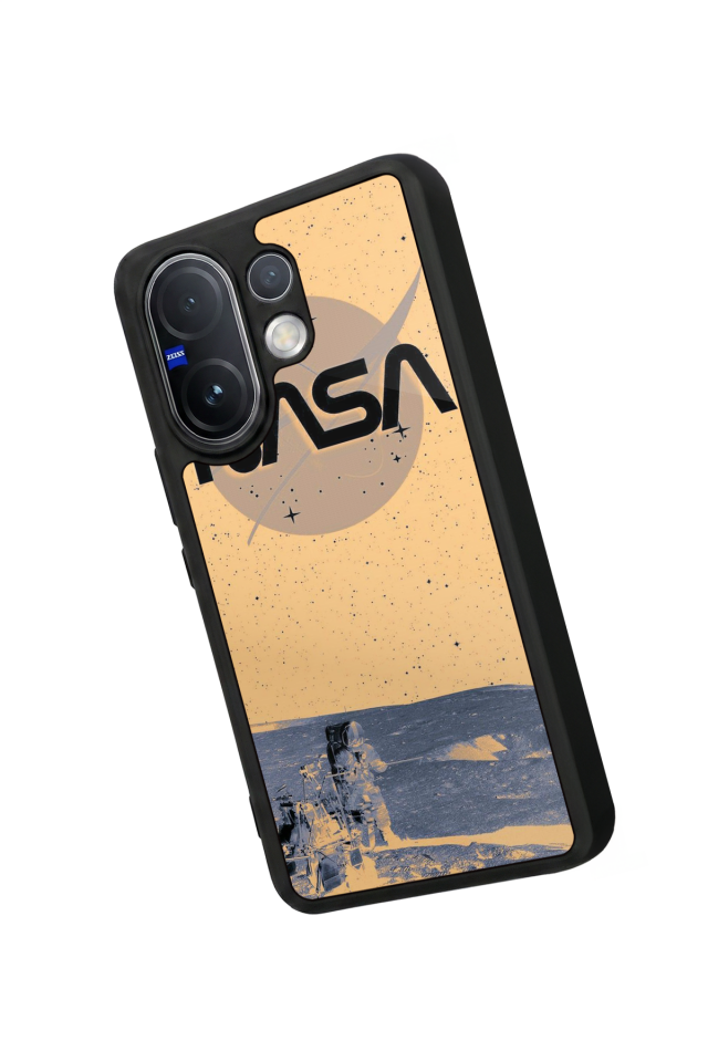 Vivo V60 Uyumlu Nasa Tasarımlı Glossy Premium Kılıf
