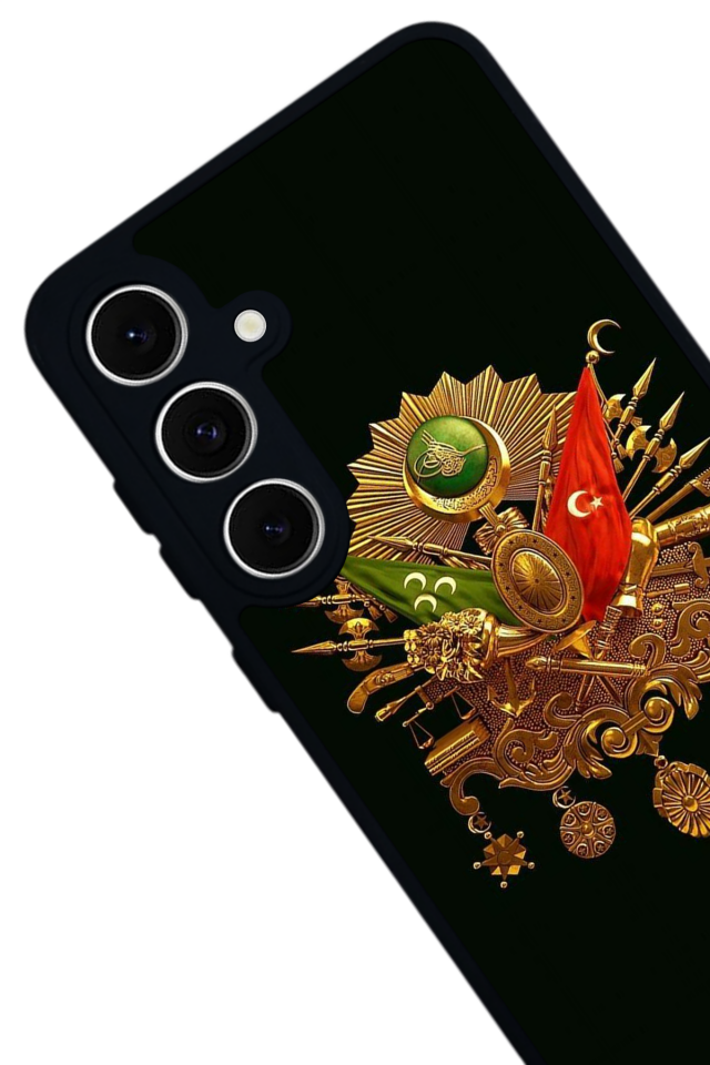 Samsung Galaxy A16 Uyumlu Osmanli Tugrasi Tasarımlı Glossy Premium Kılıf