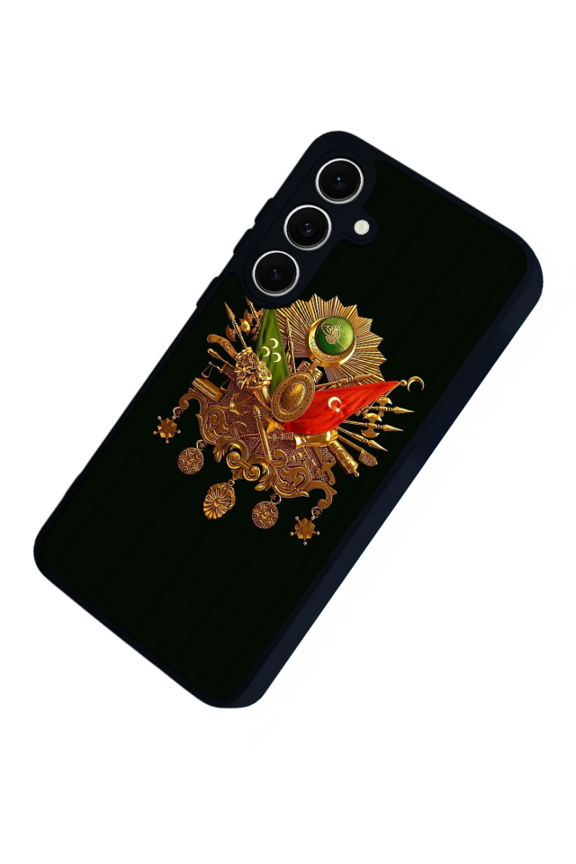 Samsung Galaxy A16 Uyumlu Osmanli Tugrasi Tasarımlı Glossy Premium Kılıf