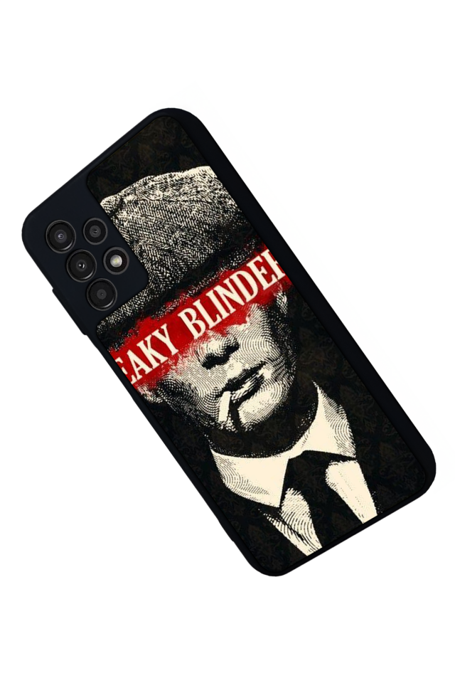 Samsung Galaxy A23 Uyumlu Peaky Blinders Tasarımlı Glossy Premium Kılıf