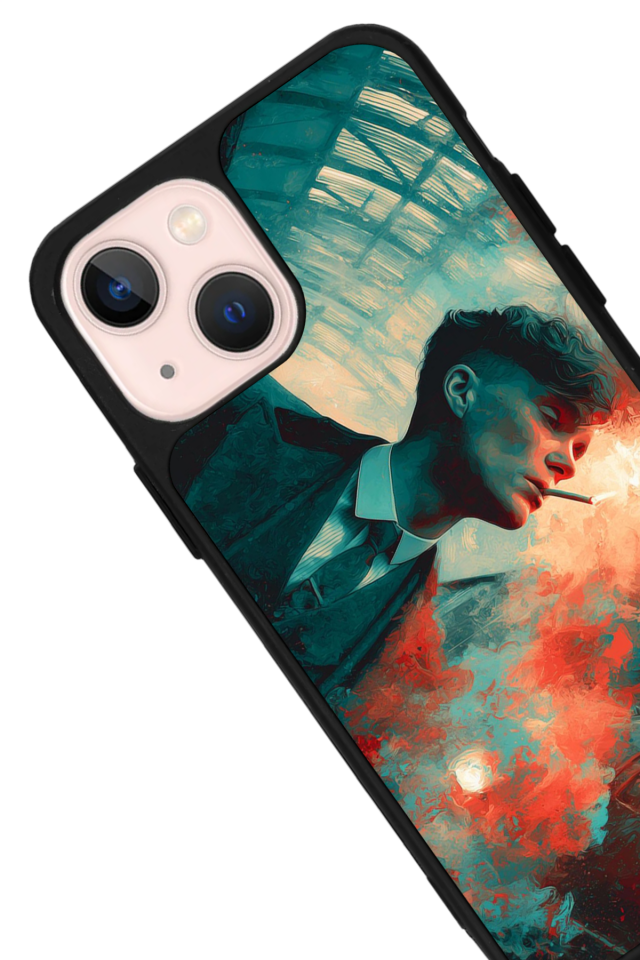 iPhone 14 Plus Uyumlu Peaky Blinders Tasarımlı Glossy Premium Kılıf