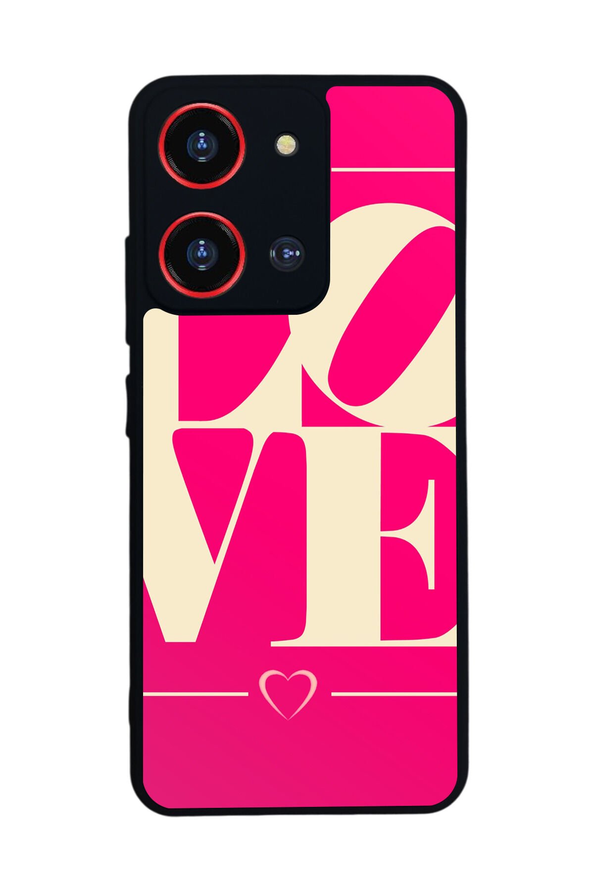 Reeder S19 Max Pro S 108MP Uyumlu Love Tasarımlı Glossy Premium Kılıf