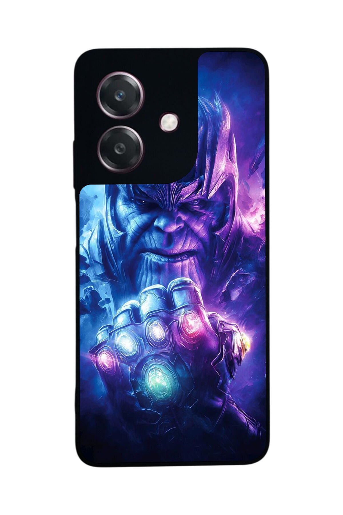 Oppo A3 5G Uyumlu Thanos Tasarımlı Glossy Premium Kılıf