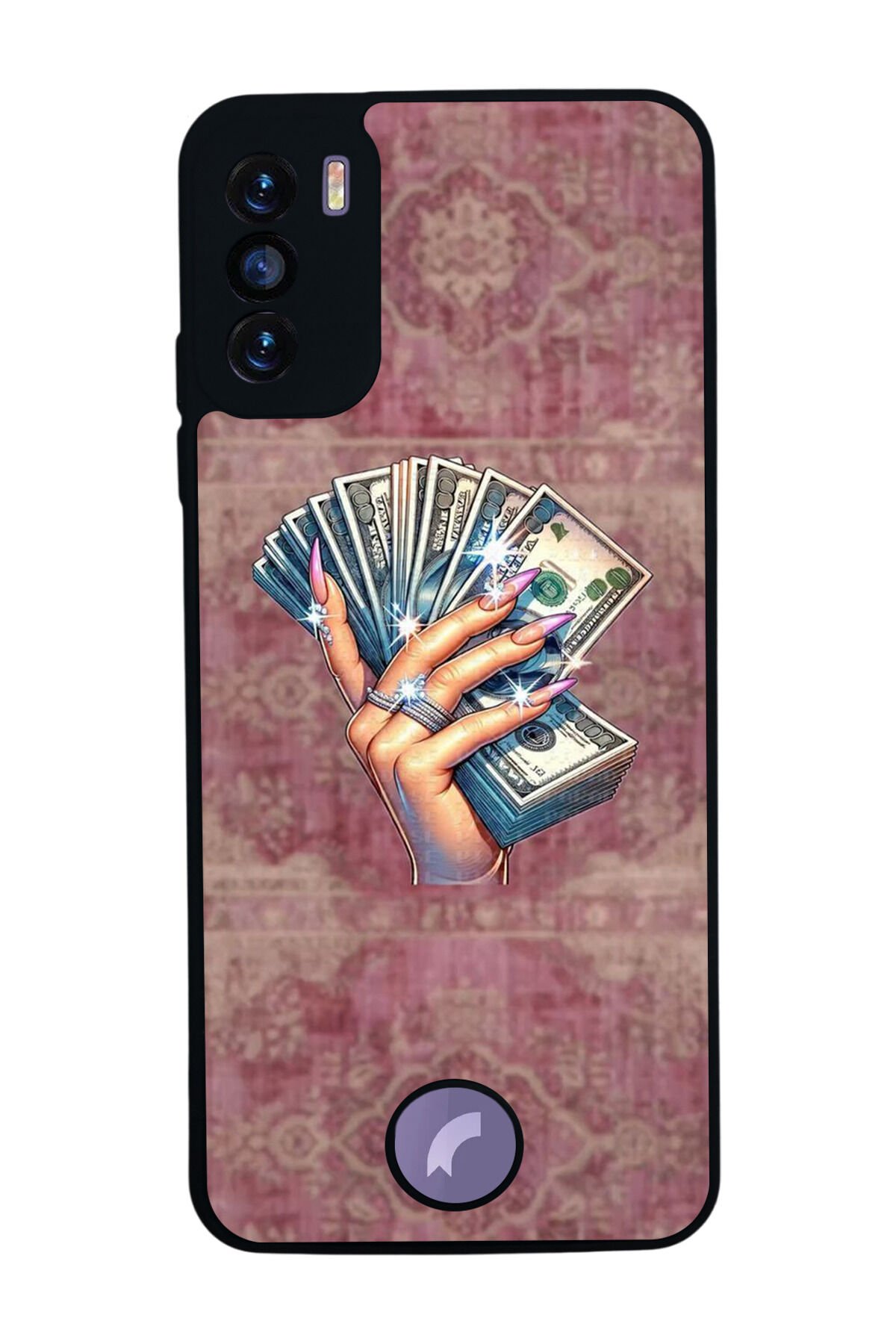 Reeder S19 Max Pro S Uyumlu Money Para Tasarımlı Glossy Premium Kılıf