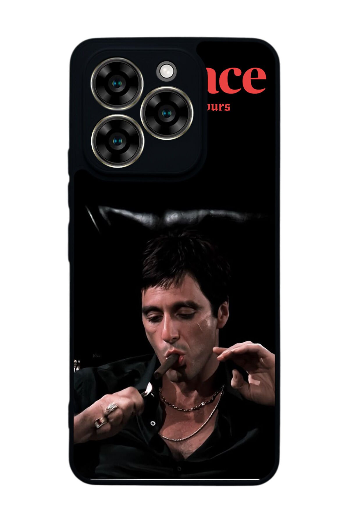 Reeder S919 Uyumlu Scarface Tasarımlı Glossy Premium Kılıf