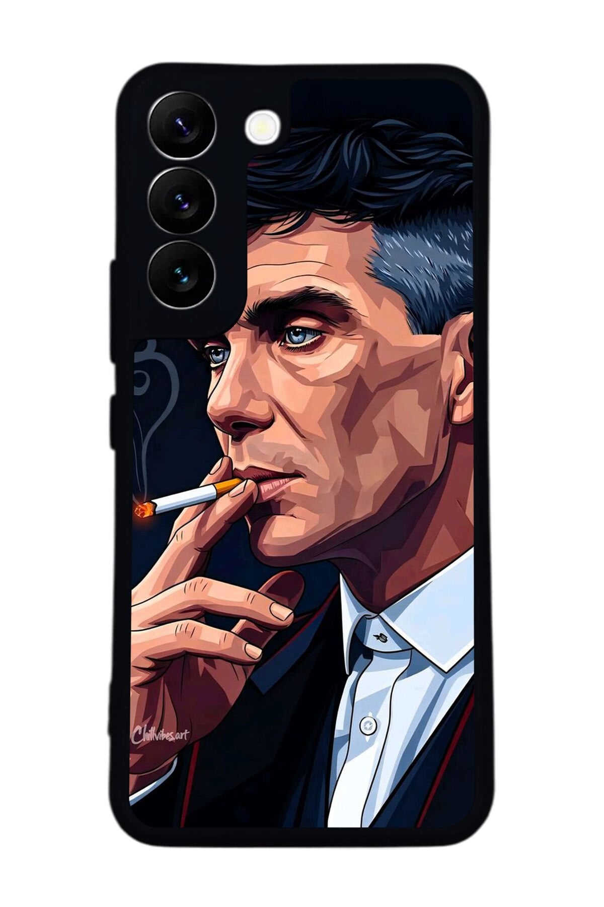 Samsung Galaxy S22 Uyumlu Peaky Blinders Tasarımlı Glossy Premium Kılıf