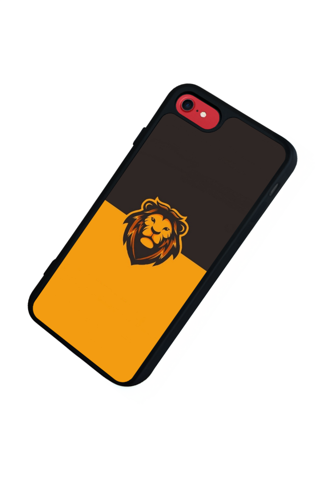 iPhone 7 Uyumlu Aslan Tasarımlı Glossy Premium Kılıf