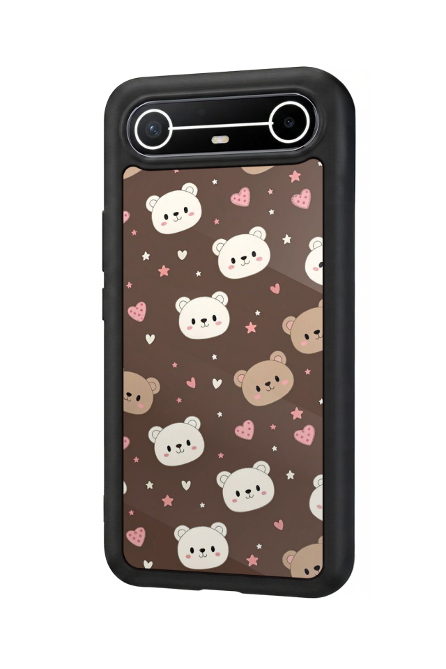 Tecno Spark Slim 5G Uyumlu Ayı Tasarımlı Glossy Premium Kılıf