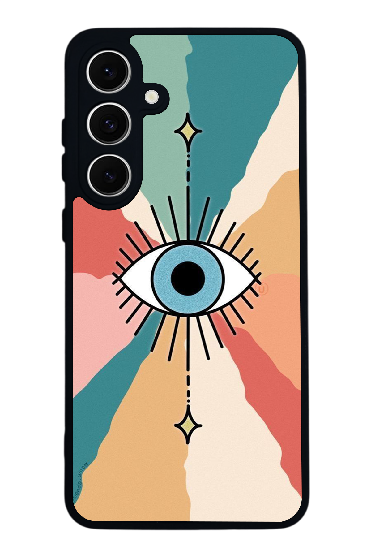 Samsung Galaxy A16 Uyumlu Göz Tasarımlı Glossy Premium Kılıf