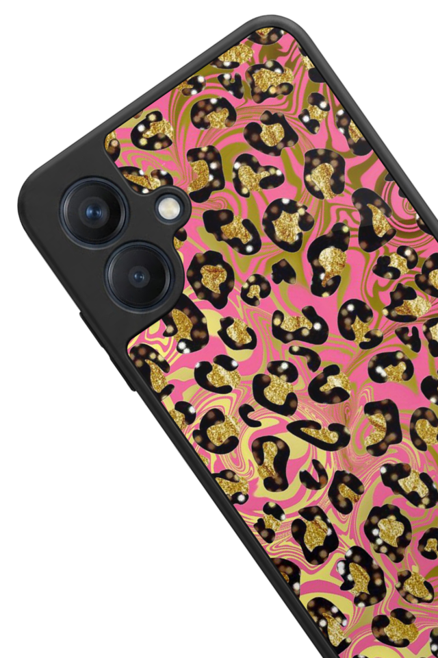 Samsung Galaxy A07 Uyumlu Hologram Leopar Tasarımlı Glossy Premium Kılıf