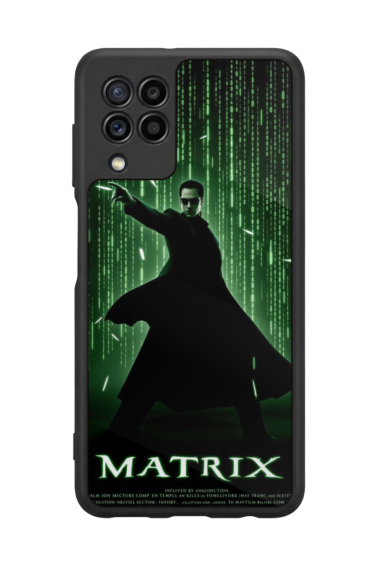 Samsung Galaxy M32 Uyumlu MatriSamsung Galaxy M32 Tasarımlı Glossy Premium Kılıf