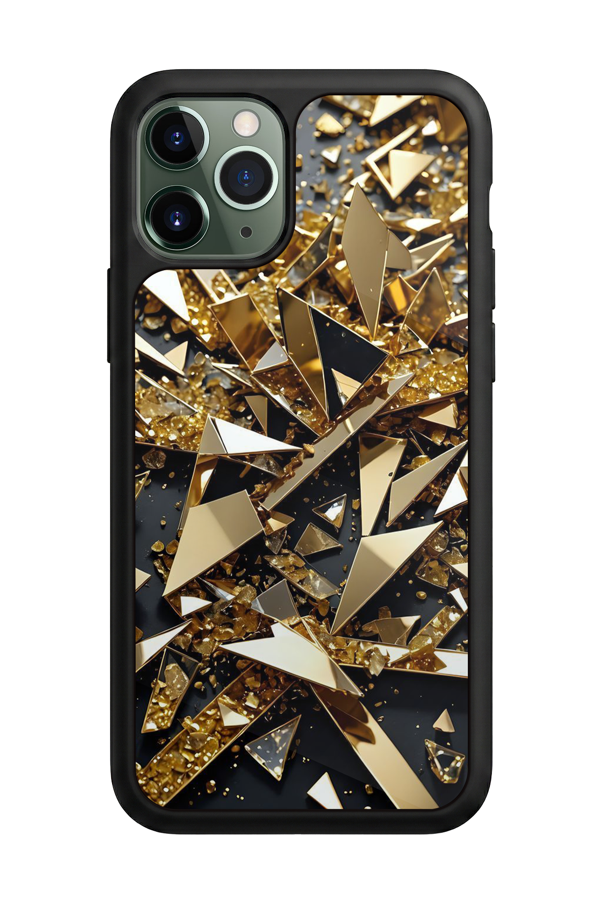 iPhone 11 Pro Max Uyumlu Mermer Marble Tasarımlı Glossy Premium Kılıf