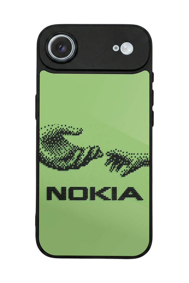 iPhone 17 Air Uyumlu Nokia Tasarımlı Glossy Premium Kılıf